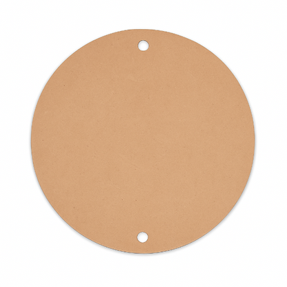 Round MDF Car Hanging