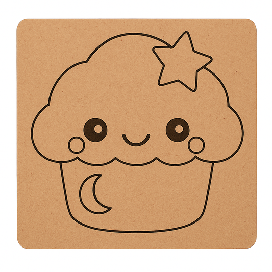 Cup Cake MDF Kit