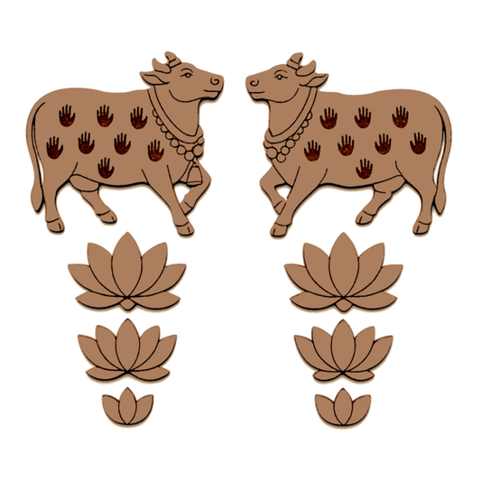 Pichwai Cow Cutout