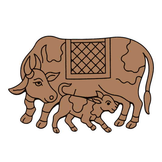 MDF Pre Marked Cow 3