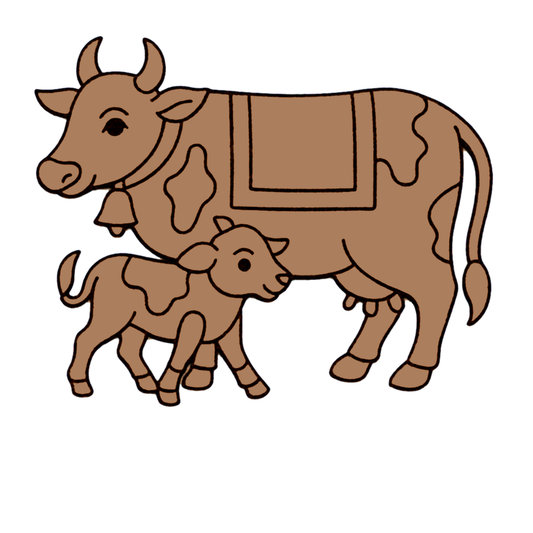 Cow and Calf Pre-Marked