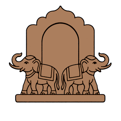 MDF Pre Marked Elephant
