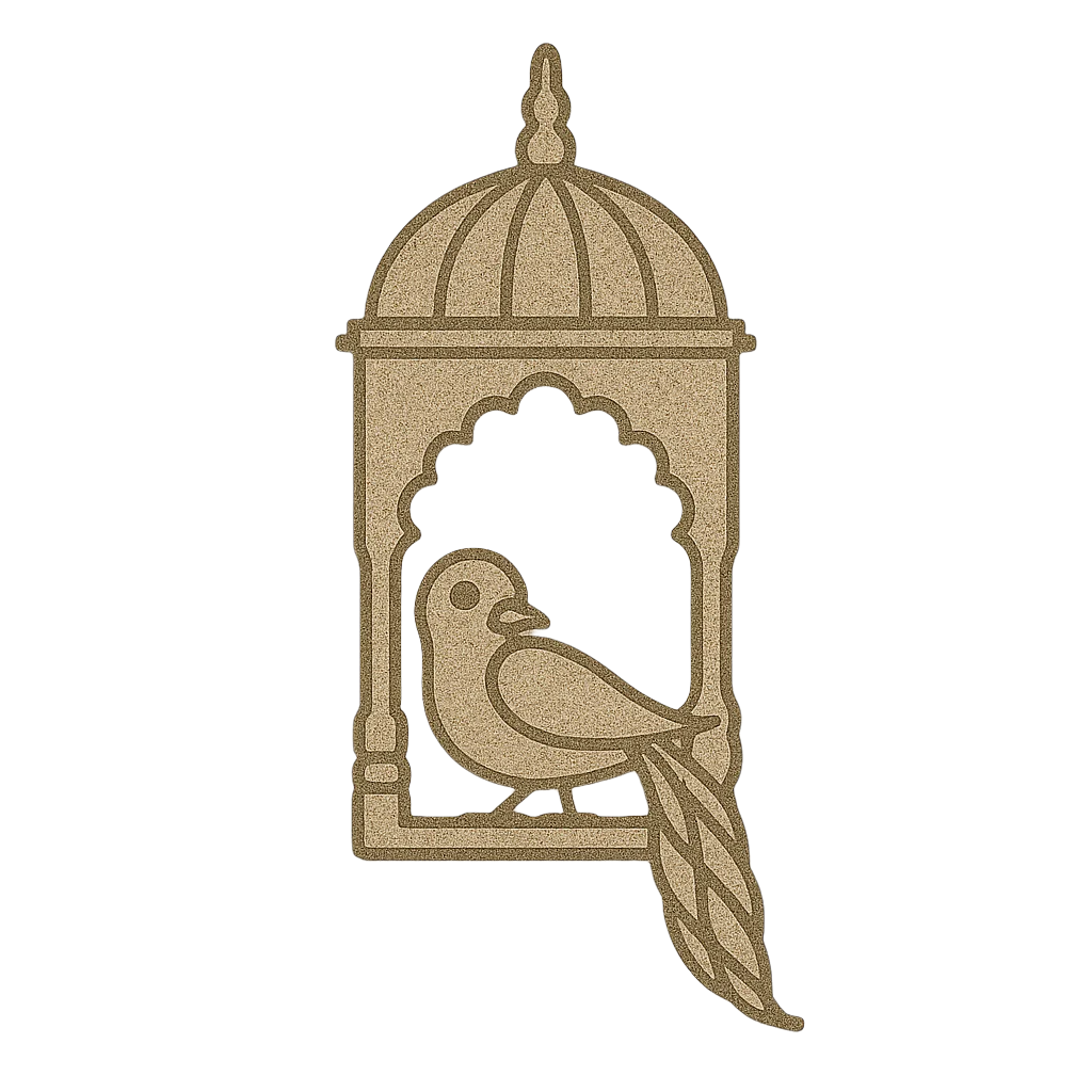 Birds mdf cutouts PMC
