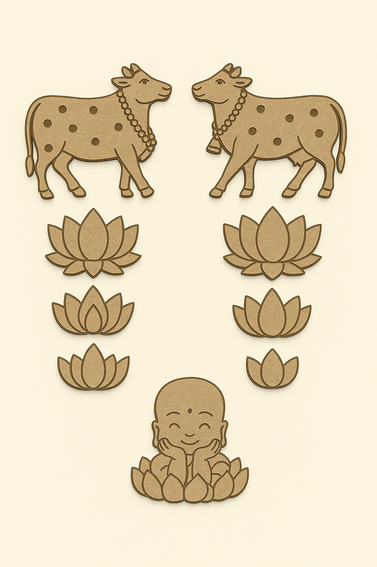 Pichwai Cow Cutout
