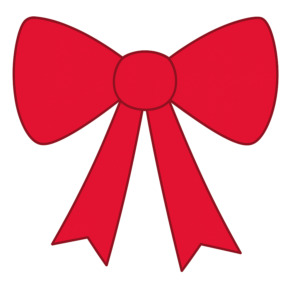MDF Ribbon Bow Cutout