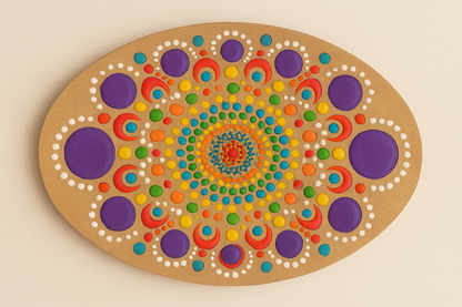 MDF Plain Oval Shape