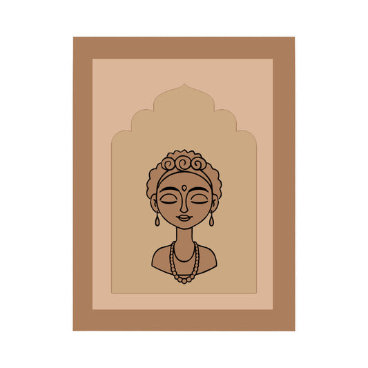 Woman Design MDF Plain Jharokha