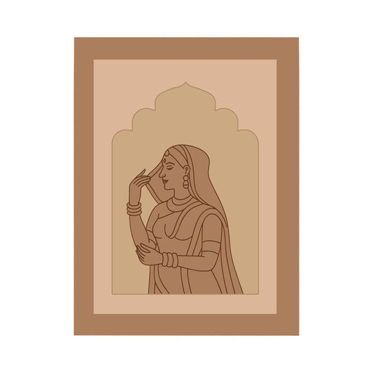 DIY Maharani Designer MDF Plain Jharokha