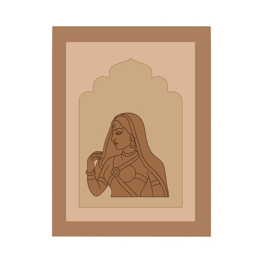 DIY Maharani Designer MDF Plain Jharokha