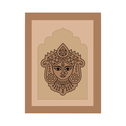 Durga  Design MDF Plain Jharokha