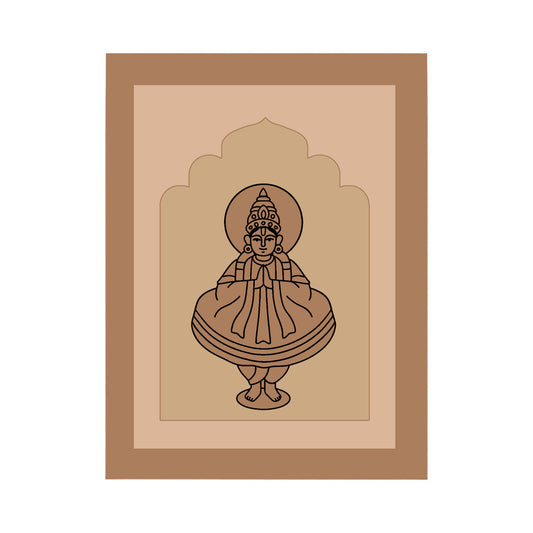 Kathak  Design MDF Plain Jharokha
