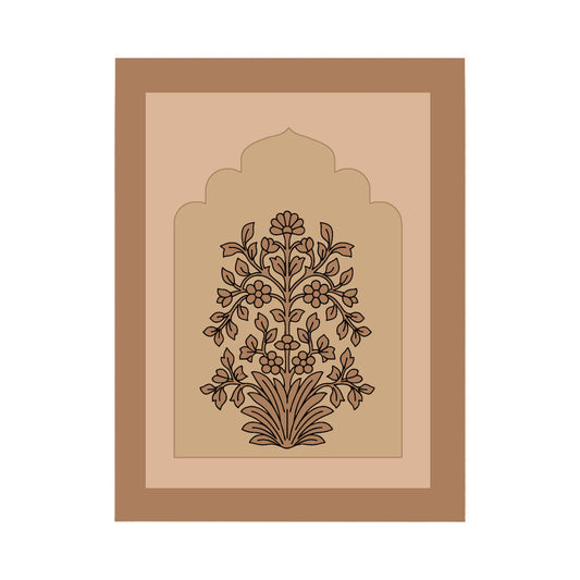 Plant Design MDF Plain Jharokha