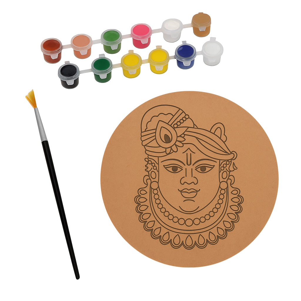 MDF Pre Marked Round Mandala Kit
