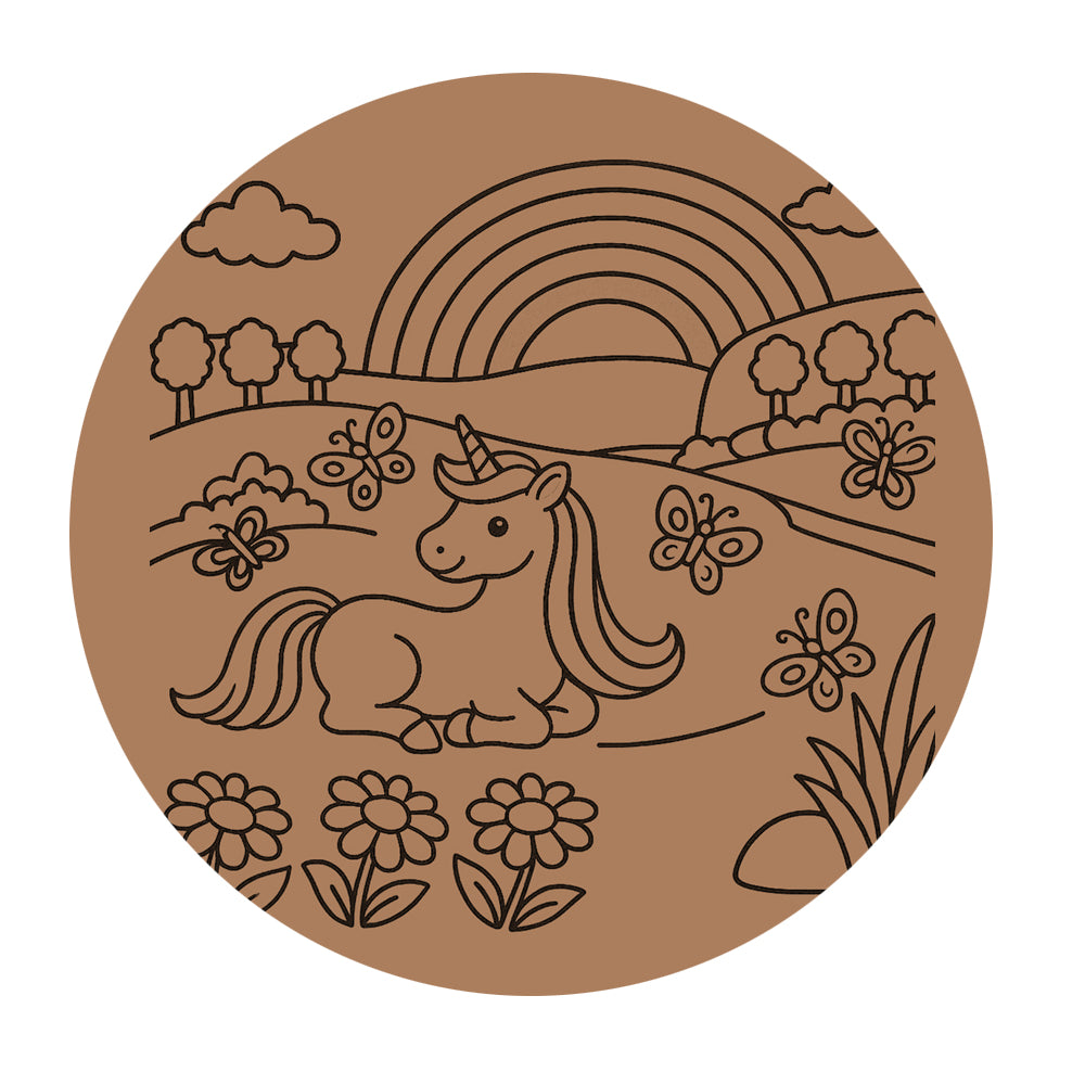 Unicorn Pre-marked Design for painting