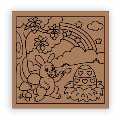 Rabbit  Pre-marked Design for painting