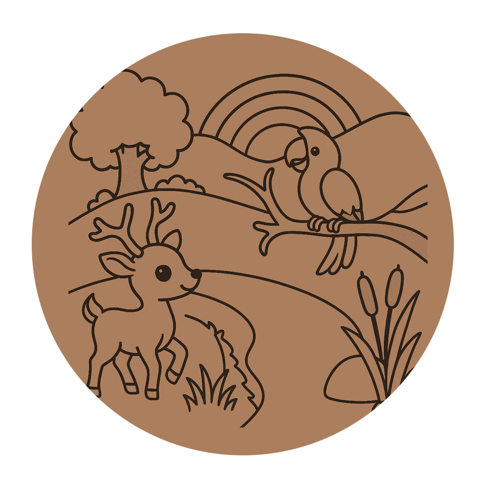 Pre-marked Design for painting