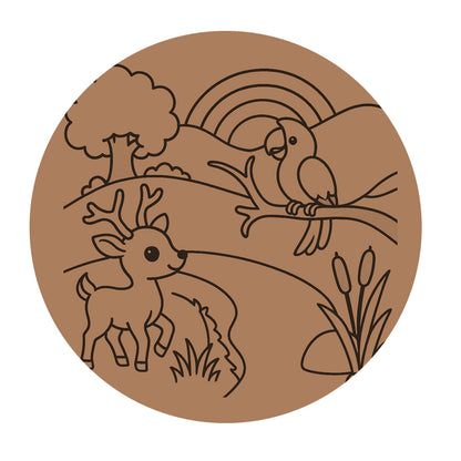 Pre-marked Design for painting