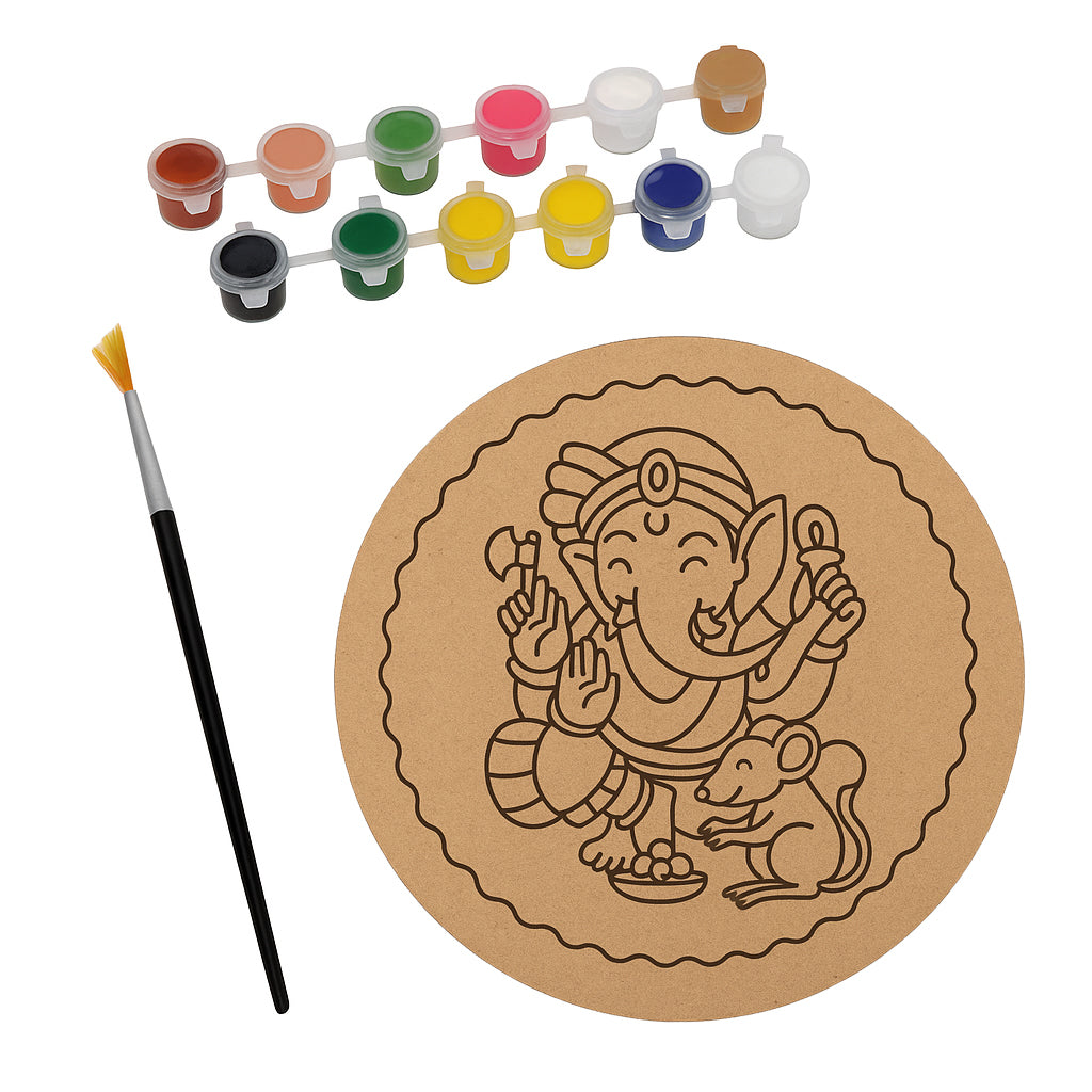 MDF Pre Marked Round Mandala Kit