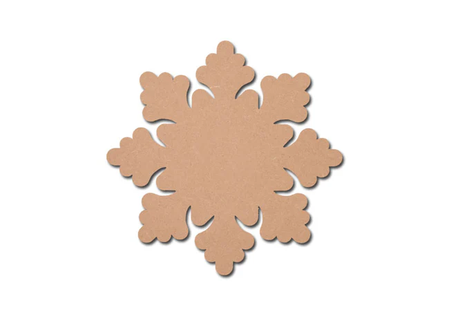 MDF Christmas Snowflakes Cutout
