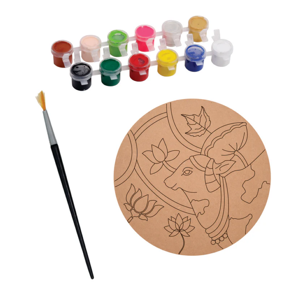 MDF Pre Marked Round Mandala Kit