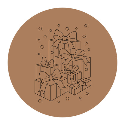 Gift box pre-marked-for-painting