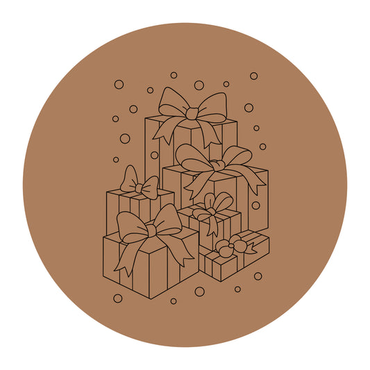 Gift box pre-marked-for-painting