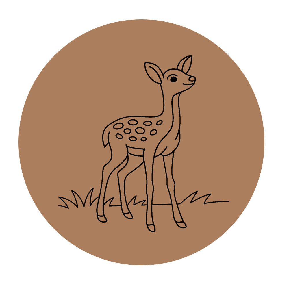 Deer Pre-marked Design for painting
