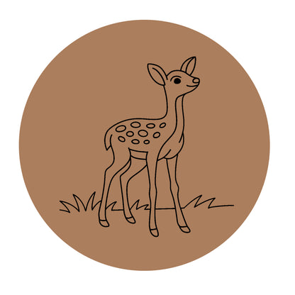 Deer Pre-marked Design for painting