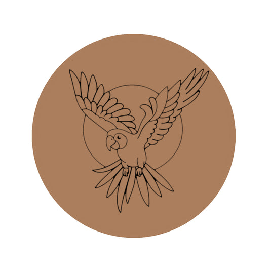 Parrot Pre-marked Design for painting