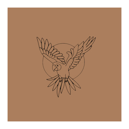 Parrot Pre-marked Design for painting