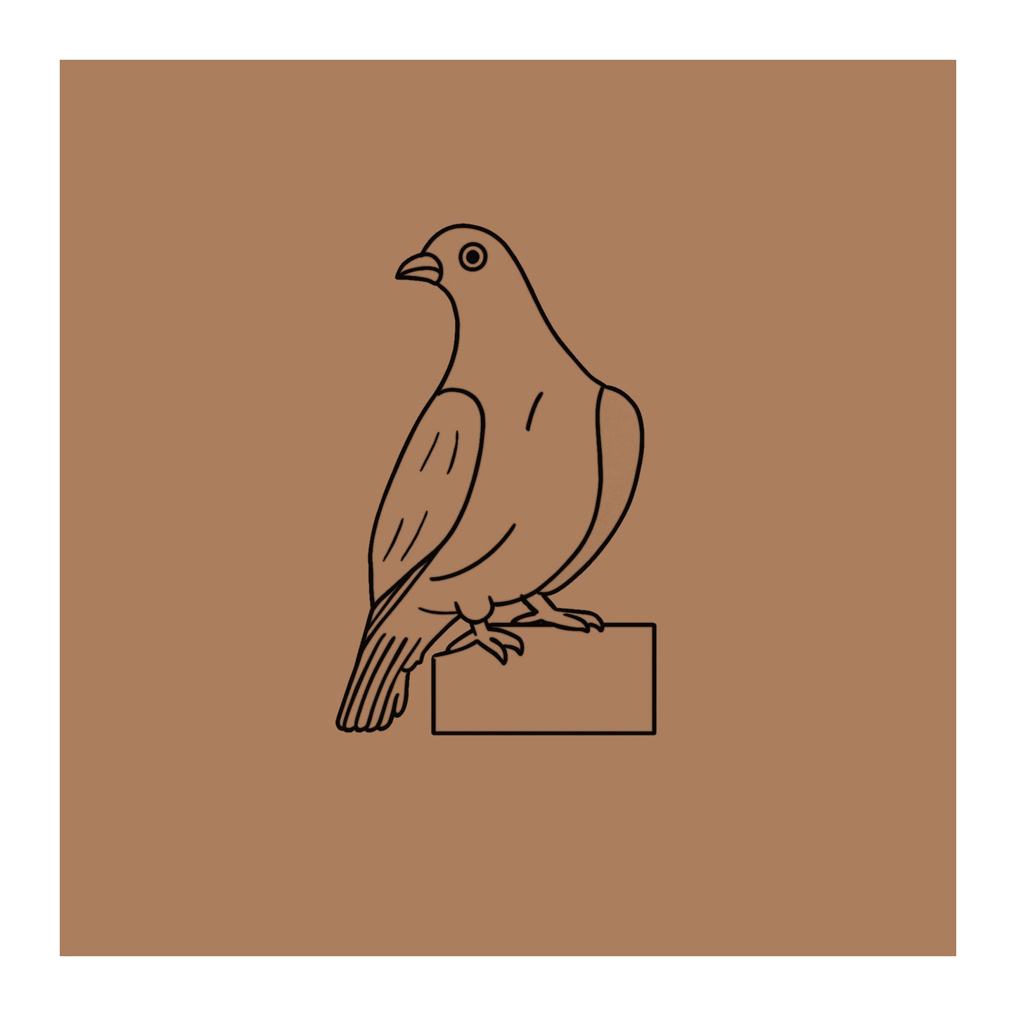 Piegon Pre-marked Design for painting