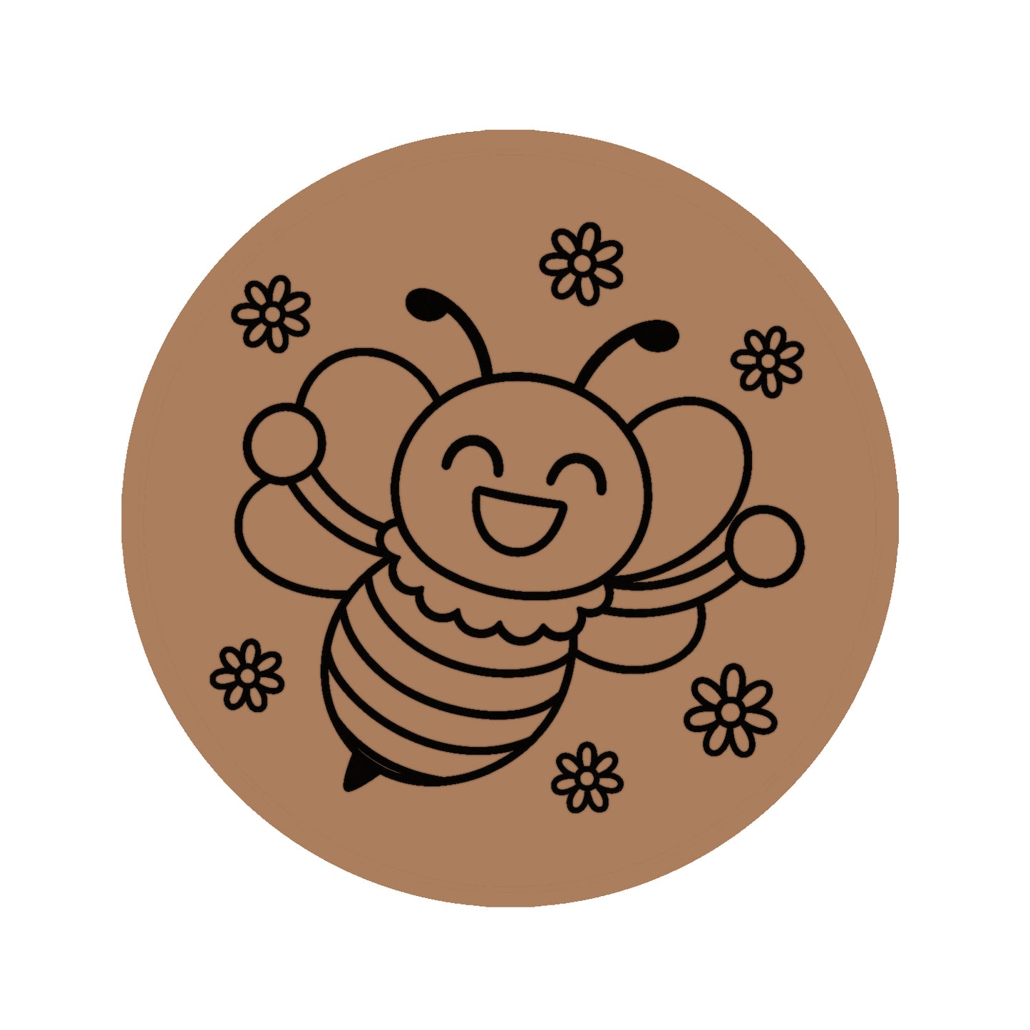Bee Pre-marked Design for painting