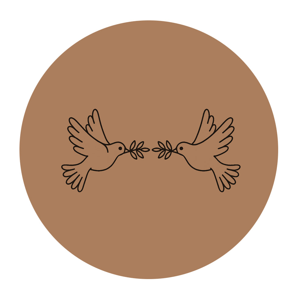 Love Pigeon Pre-marked Design for painting