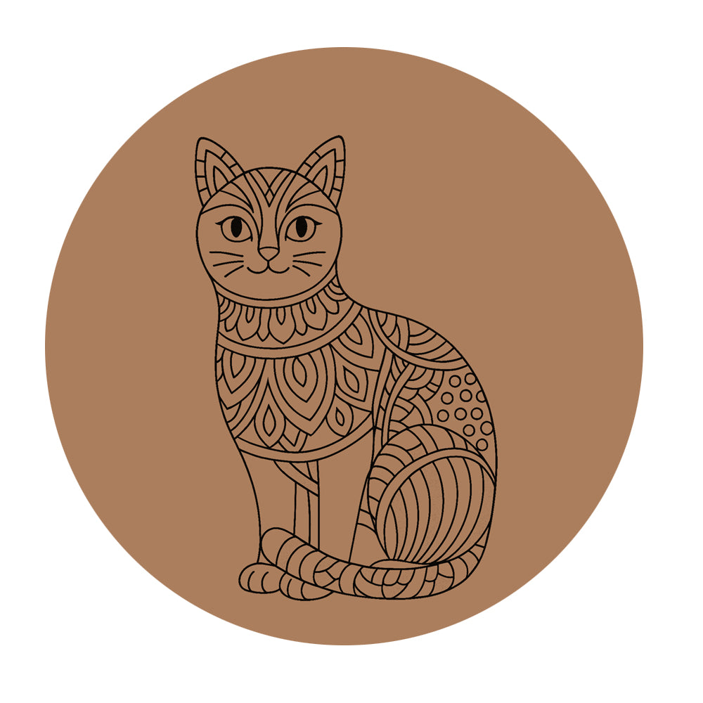 Cat Pre-marked Design for painting