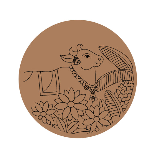 Cow Pre-marked Design for painting