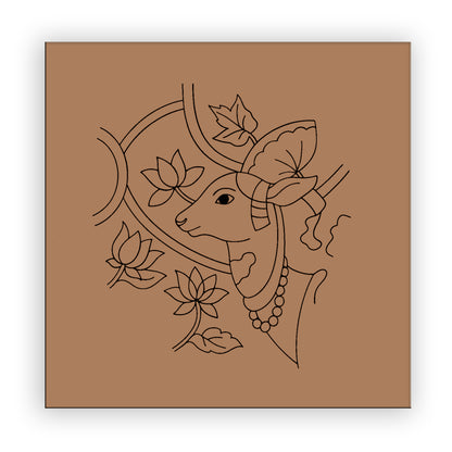 Cow Pre-marked Design for painting