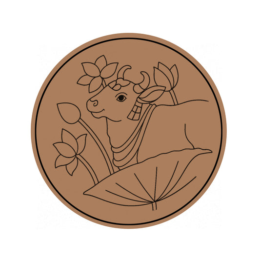 Cow Pre-marked Design for painting
