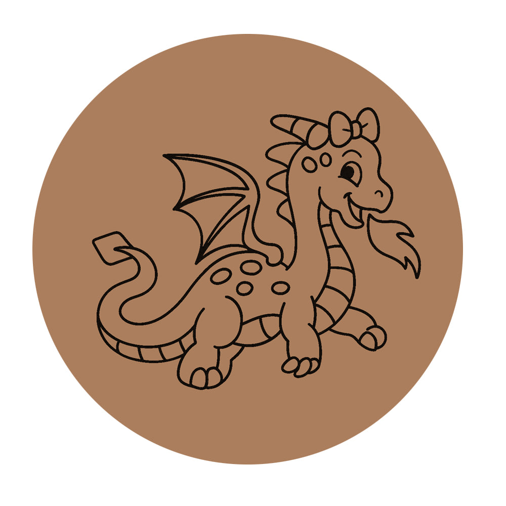 Dinosaur Pre-marked Design for painting