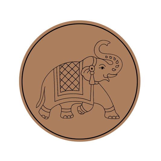 Elephant Pre-marked Design for painting