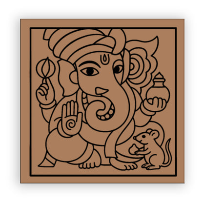 Ganesha Pre-marked Design
