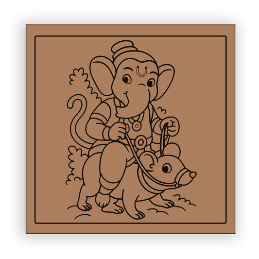 Ganesha Pre-marked Design