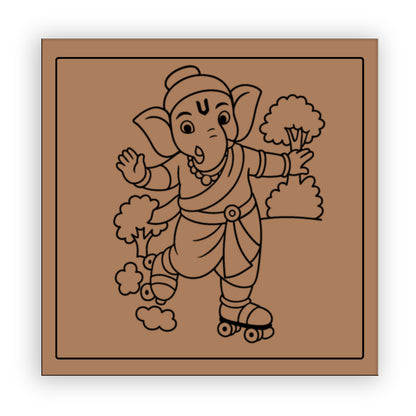 Ganesha Pre-marked Design