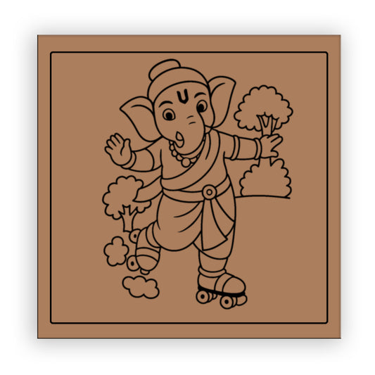 Ganesha Pre-marked Design