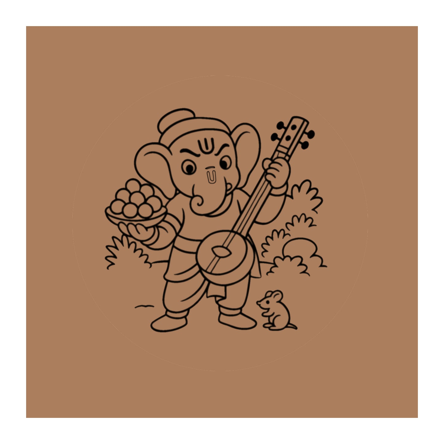 Ganesha Pre-marked Design