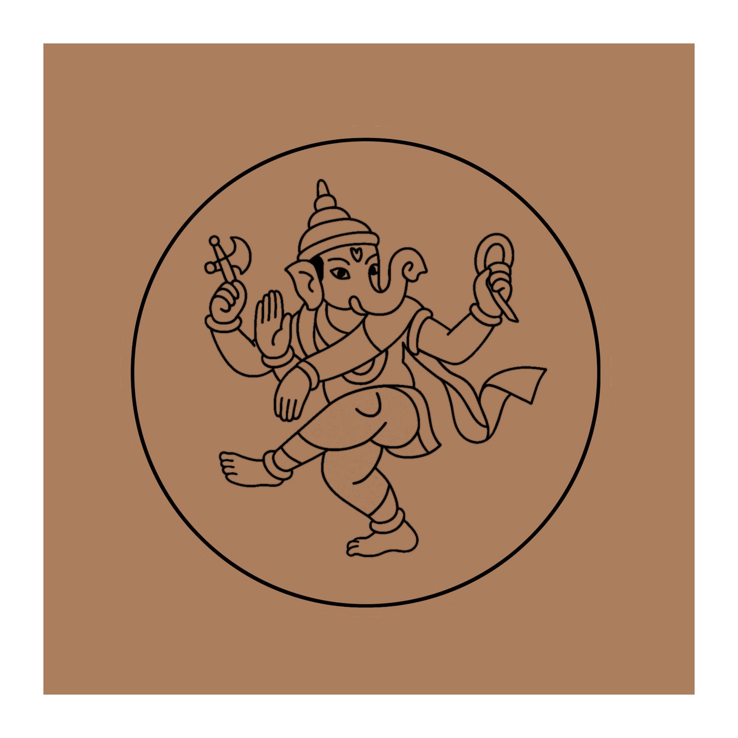 Ganesha Pre-marked Design