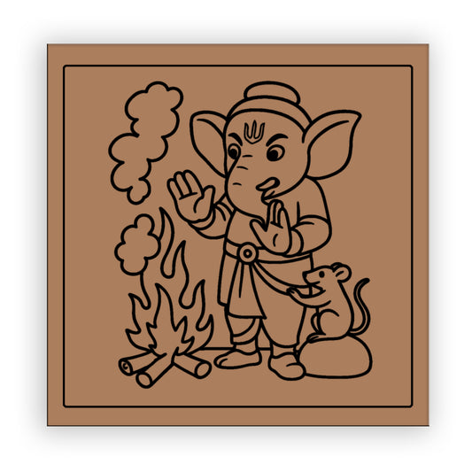 Ganesha Pre-marked Design