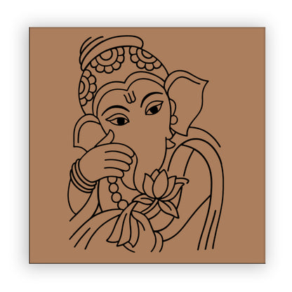 Ganesha Pre-marked Design