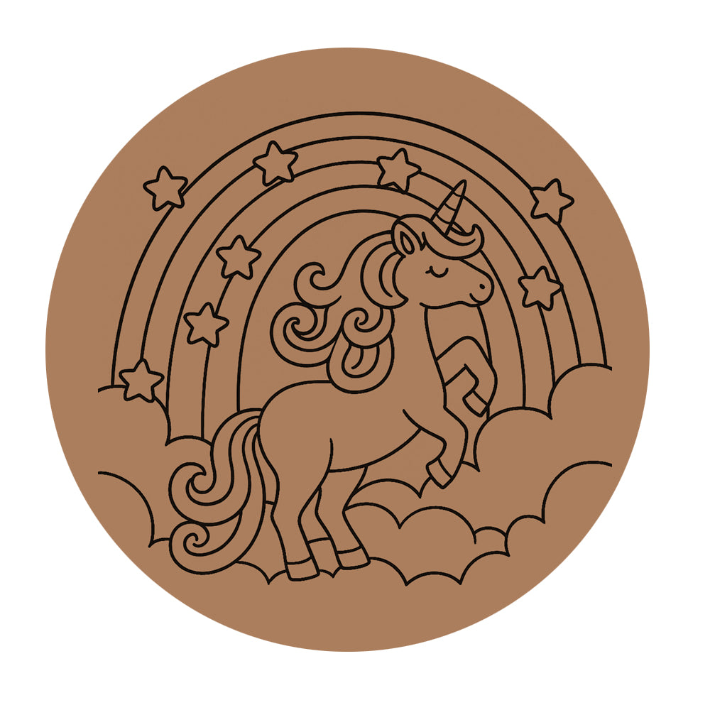 Unicorn Pre-marked Design for painting