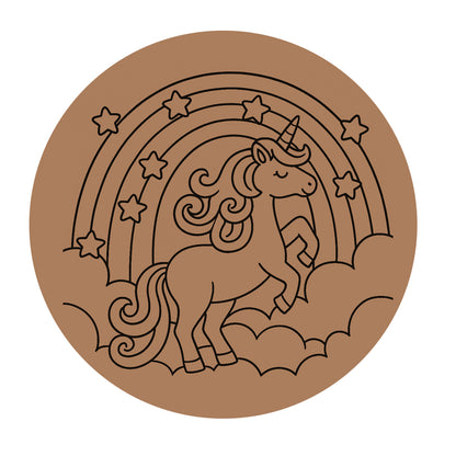 Unicorn Pre-marked Design for painting