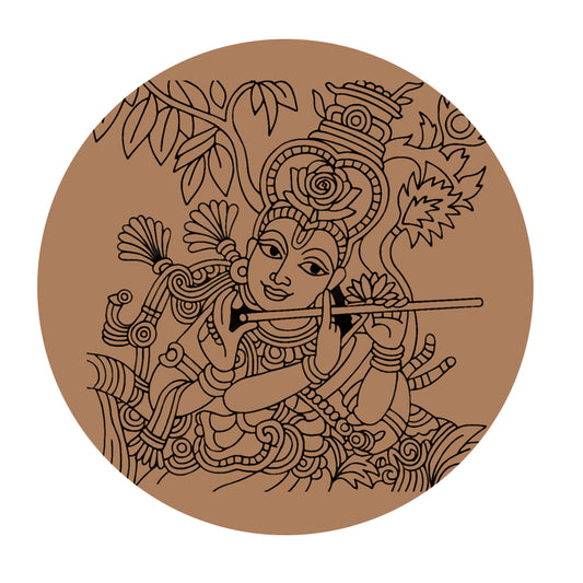 Krishna Pre-marked Design